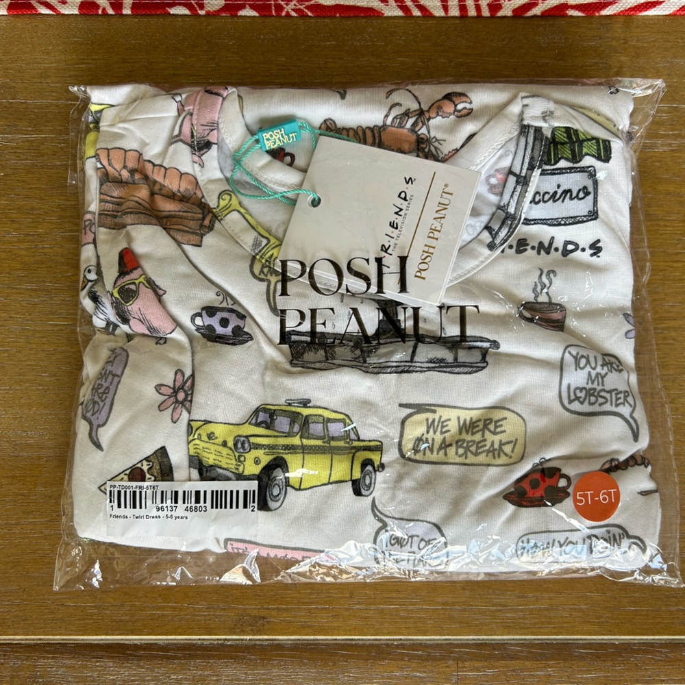 Posh Peanut Friends Twirl Dress
